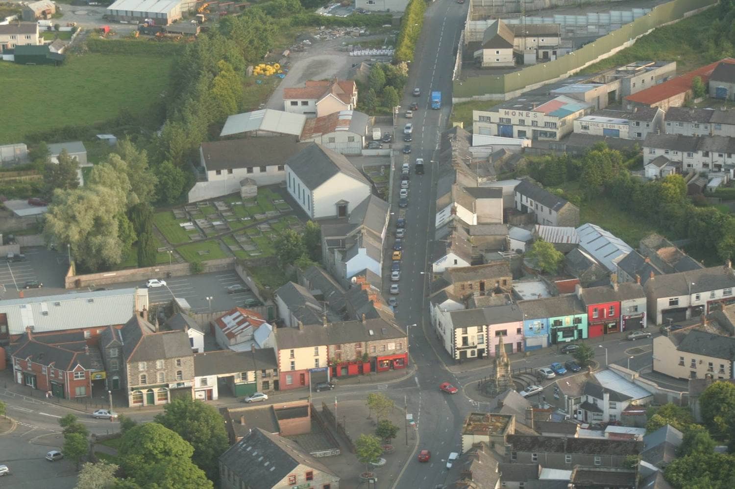 Keady Scheme aerial view
