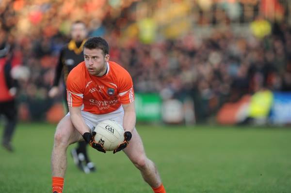 Armagh's Michael Murray in action