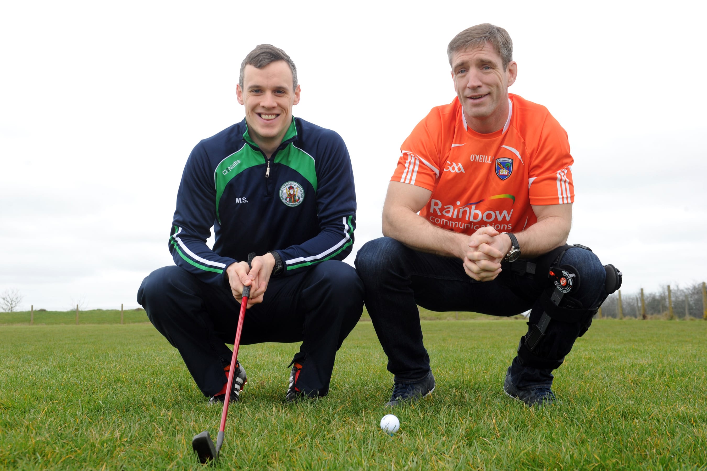 ARMAGH manager Kieran McGeeney and star player Mark Shields launch the St Killians Whitecross GAC Barry Malone Memorial Golf Day, which takes place on Saturday, July 18, at Ashfield Golf Course.
