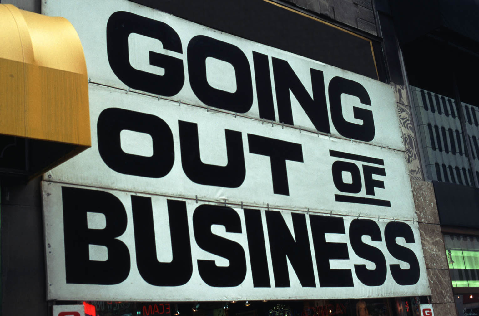 Going out of business