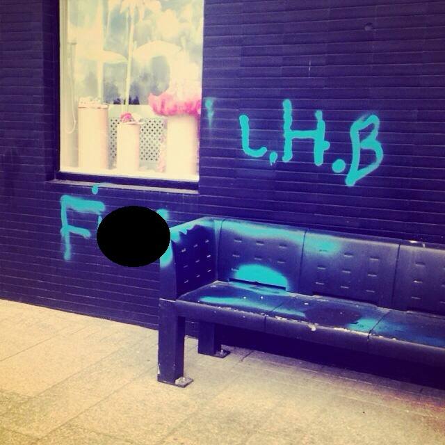 Armagh city graffiti