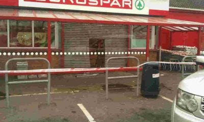 Attempted ATM theft, Spar, Forkhill Road