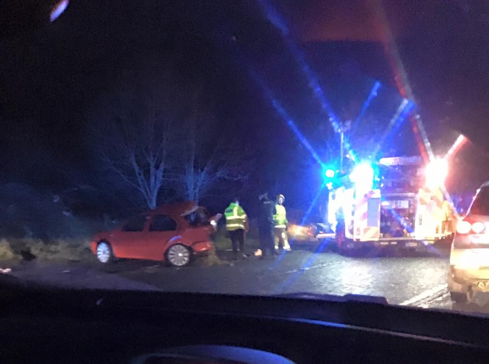 Moy Road crash. Pic: Co. Armagh Roadwatch