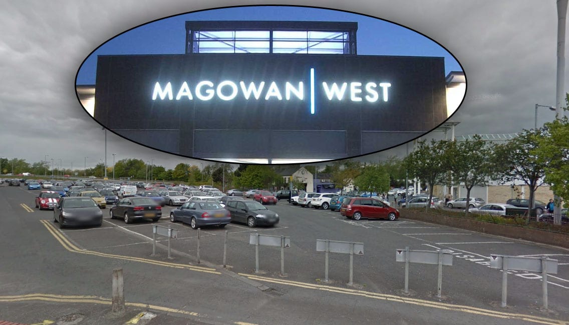 Magowan car park, Portadown