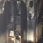 House fire at Navan Court, Armagh