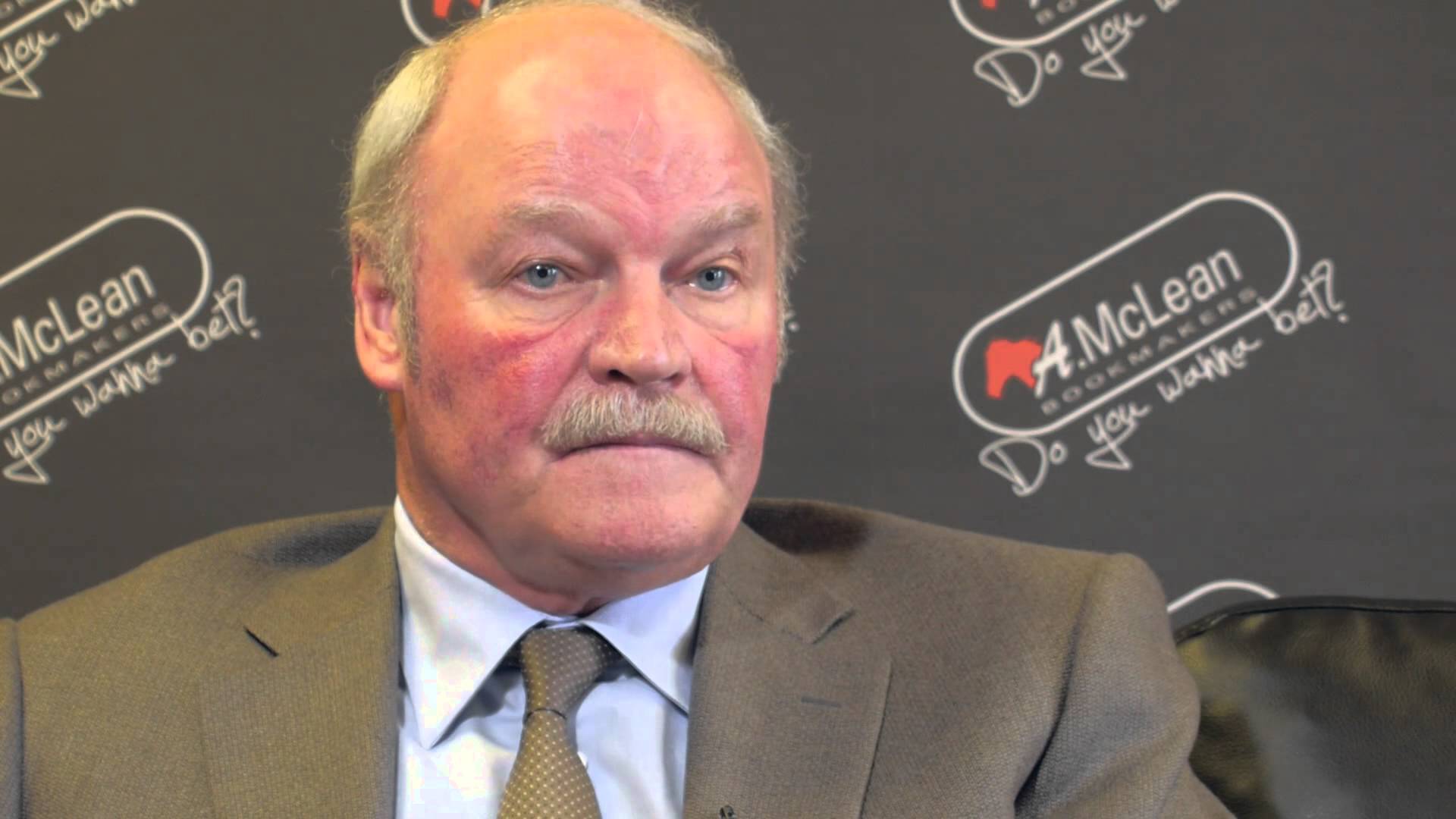 Former Portadown FC manager Ronnie McFall