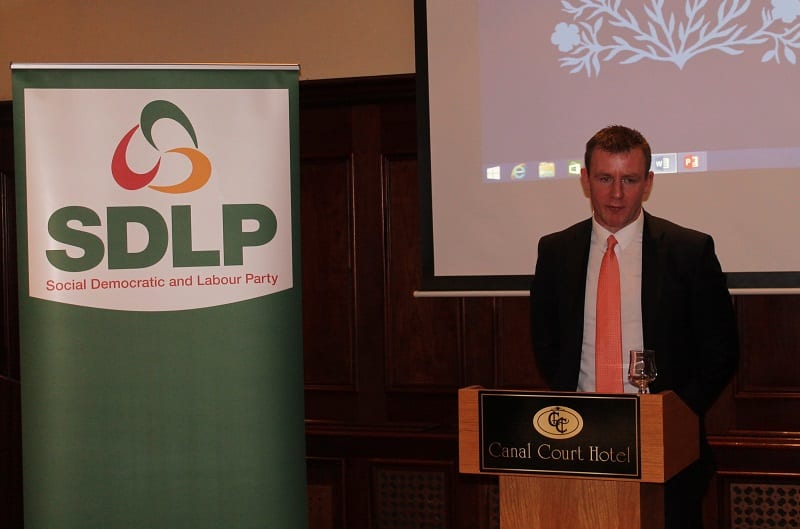 SDLP Assembly candidate Justin McNulty