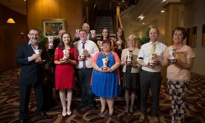 Group photo of the Community Awards winners