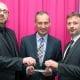 Anton Grimes (McElmeel Mobility Services); Nick Coburn (NI Chamber) and Conor McElmeel (McElmeel Mobility Services)