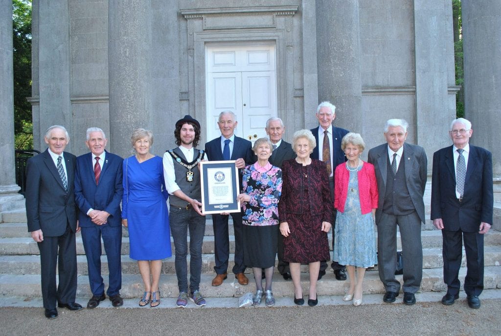 Donnelly family Lord Mayor entertains ‘world’s oldest siblings’ at