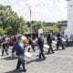 Twelfth celebrations in Richhill, county Armagh