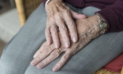 Pensioner old person care home