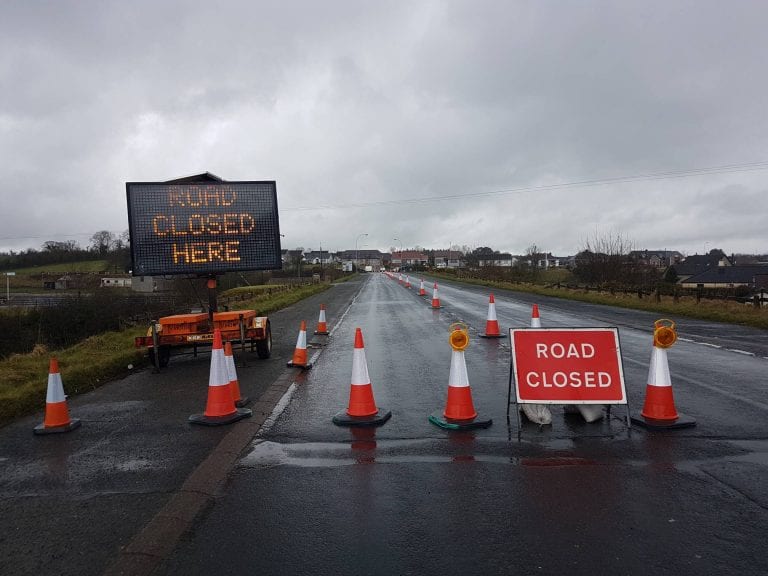 Motorists continue to disobey signage as contentious roadworks near