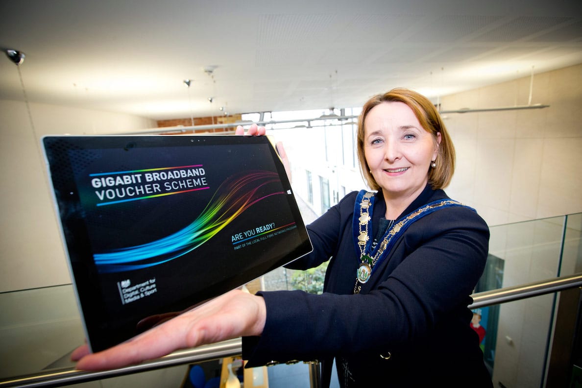 Newry, Mourne and Down gigabit