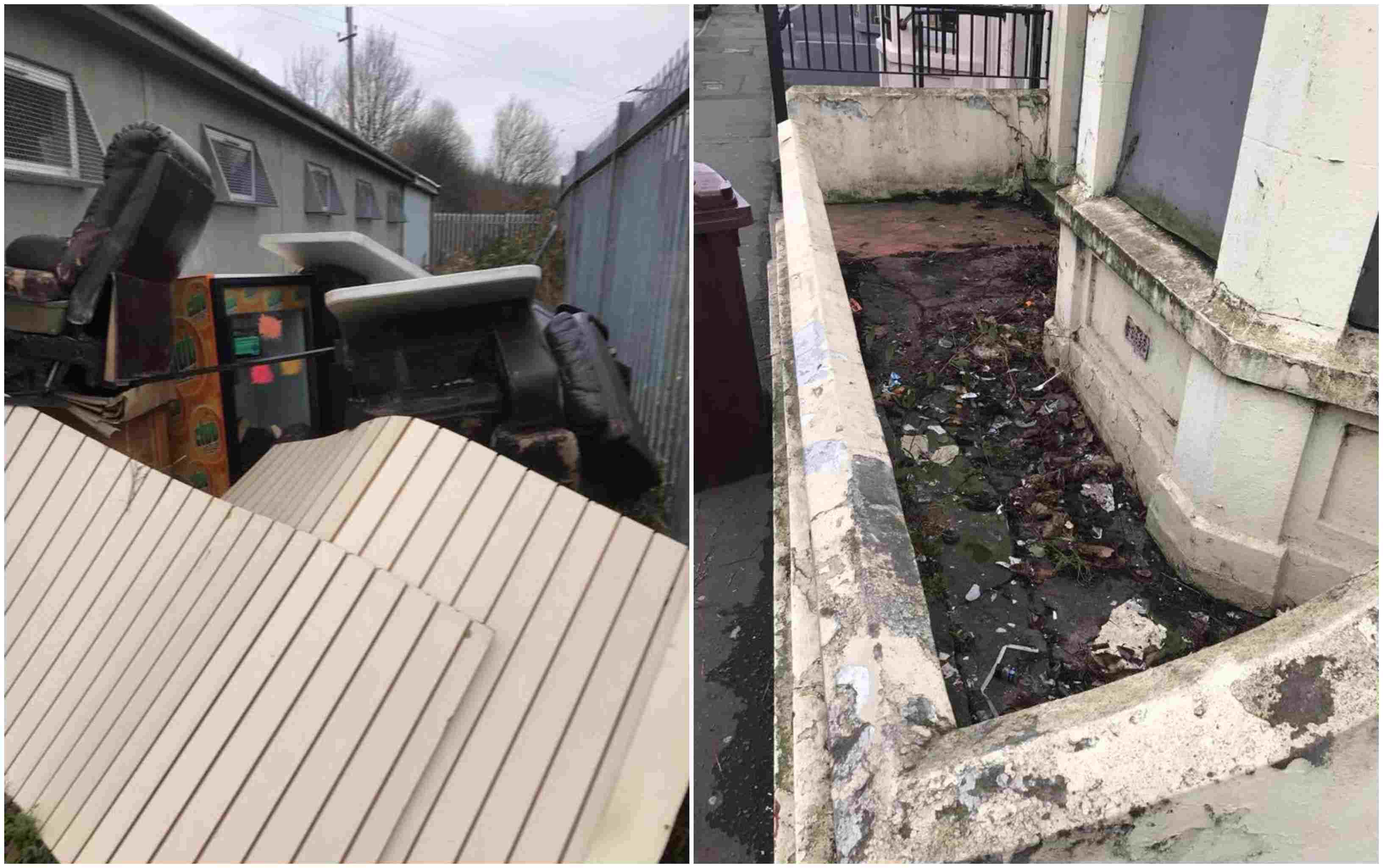 Newry city fly-tipping