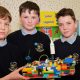 From left: Daniel Stephen and Korey of the Lunar Legends, Scoil Mhuire Clontibert. The Lego Mindstorm project brings children and teachers from primary schools together for Lego Mindstorm Workshops and subsequently for Space Challenge Competitions and Exhibitions of Project work and Project Sharing ideas. Peace by PIECE Lego Mindstorm funded by Peace IV co-ordinated by CMETB Tommy Makem Centre Keady Co.Armagh 9 3 2019 CREDIT: LiamMcArdle.com