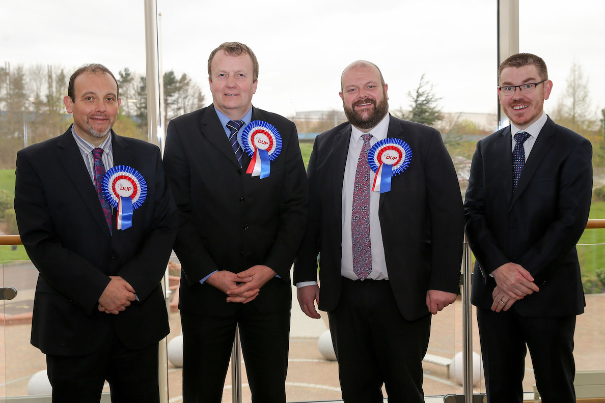 DUP election candidates