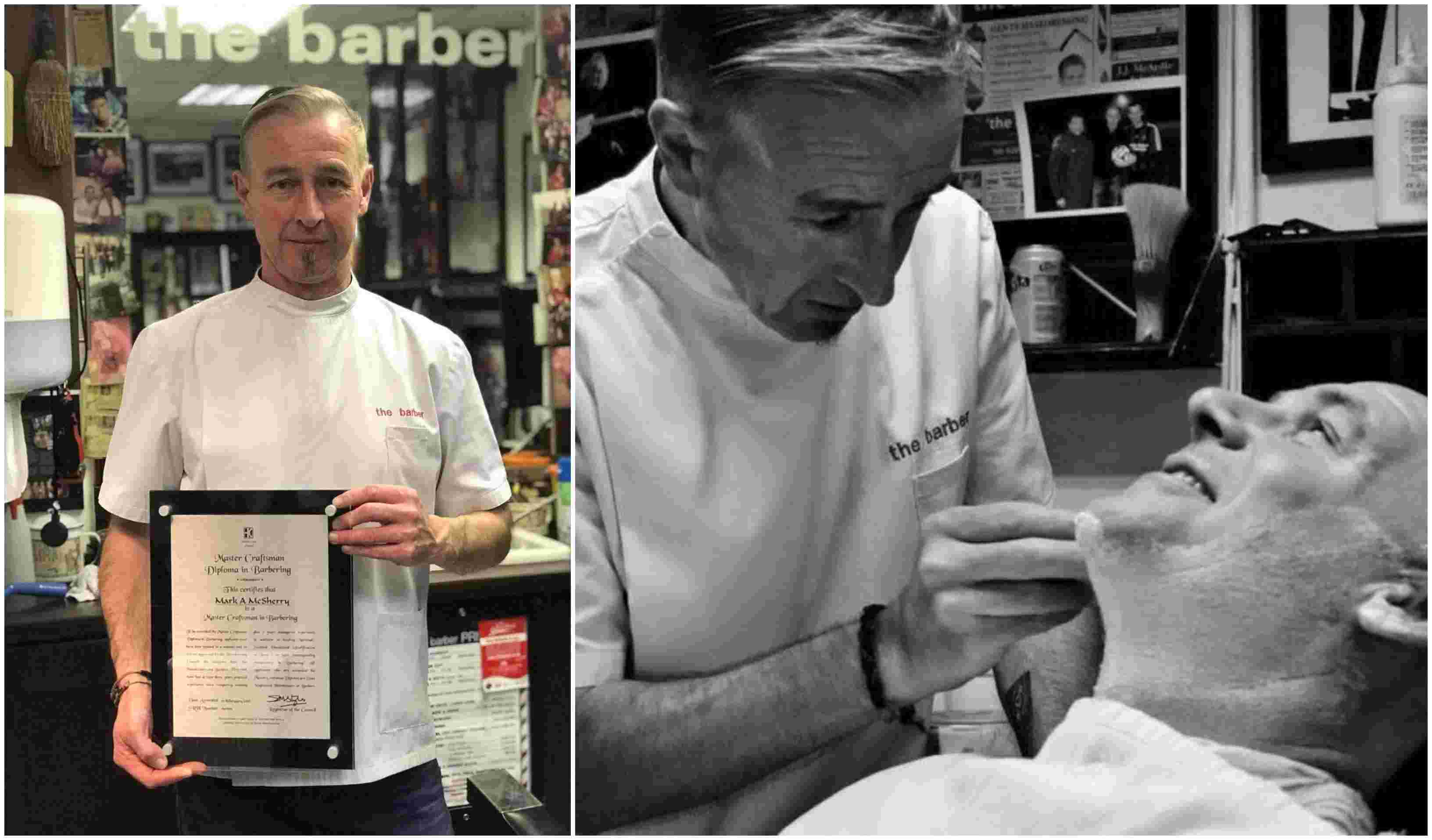Mark McSherry Armagh barber