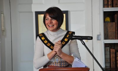 Outgoing Armagh, Banbridge and Craigavon Lord Mayor councillor Julie Flaherty