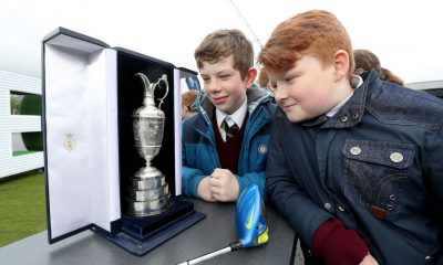 ‘The Epic Journey to The 148th Open’ The Epic Journey to The 148th Open Swings into Armagh – Local Armagh schools, golf clubs, tourism industry representatives and sports stars joined together at The Shambles Yard to celebrate Tourism NI’s community engagement campaign ‘The Epic Journey to The 148th Open’. The community event is visiting every county in NI to mark the excitement and civic pride surrounding The Open Championship’s return to Royal Portrush this July.