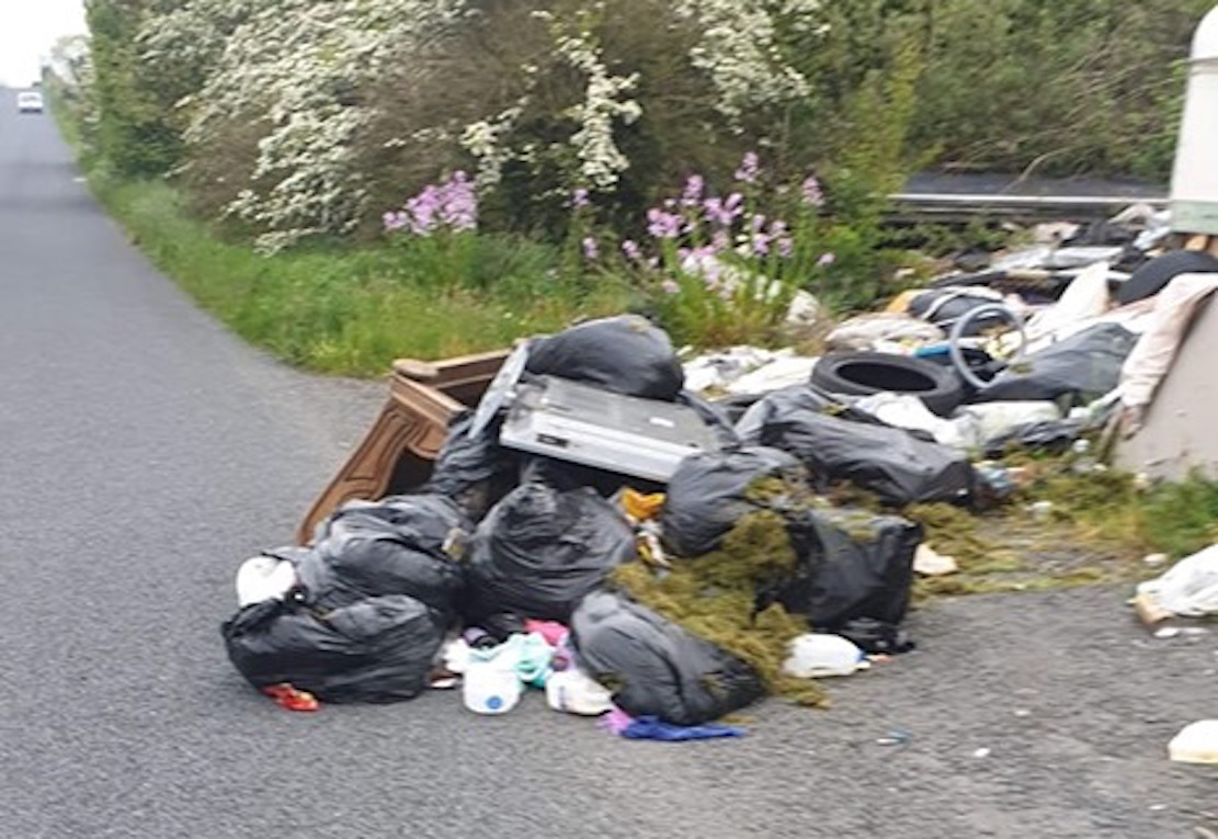 Crossmaglen Blaney Road dumping