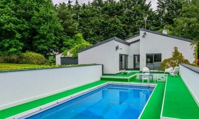 Donnydeade property with swimming pool and landscaped gardens on Old Moy Road Dungannon