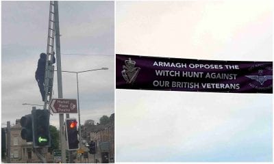 Soldier F support banner Armagh