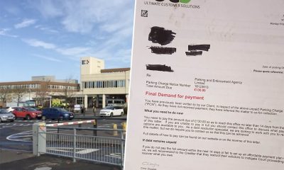 Craigavon-Area-Hospital parking notice