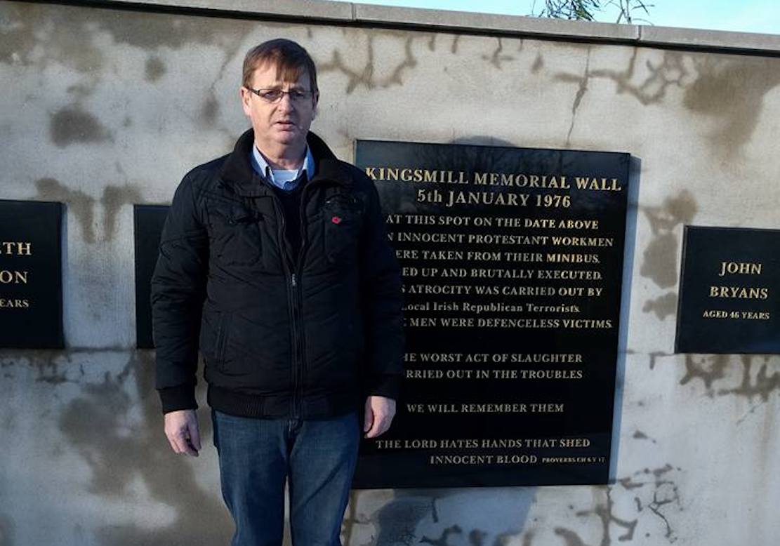 William Frazer campaigned for the victims of the Kingsmills' massacre