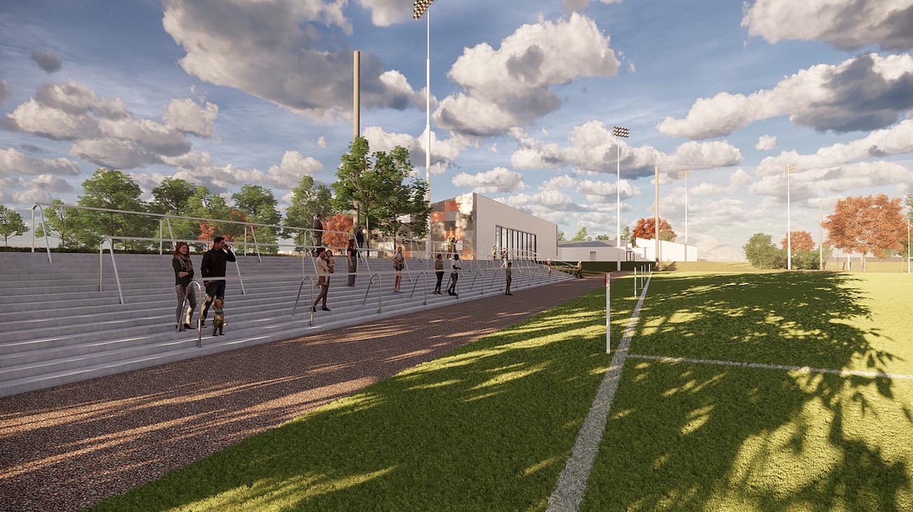 Plans for the new Armagh GAA training facility in Portadown