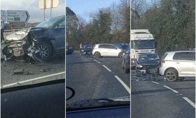 Crash Keady Road in Armagh