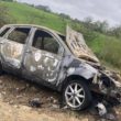 Burnt out car Crossmaglen