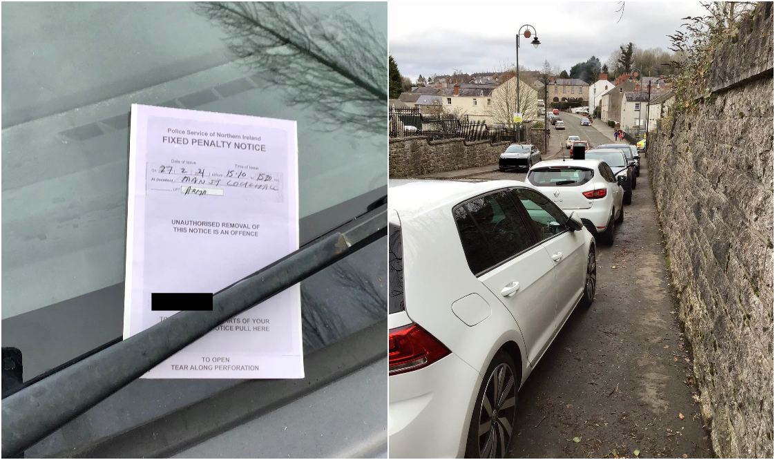Fixed penalty parking Loughgall