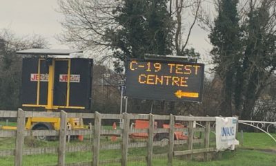 Covid test centre Craigavon