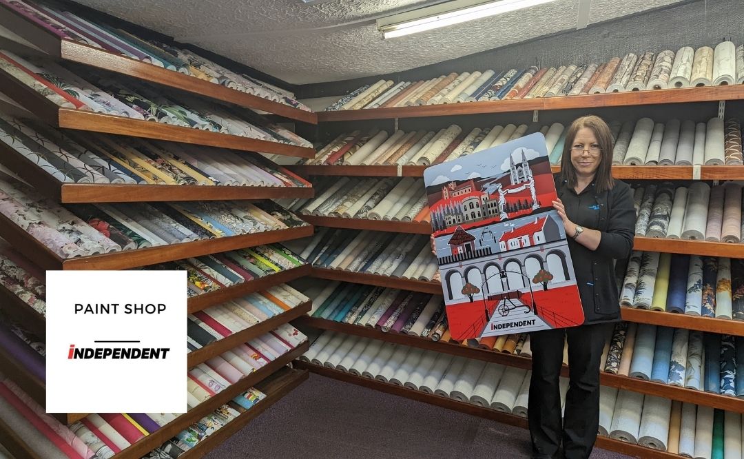 10 off at The Paint Shop Armagh for Independent card holders Armagh I