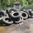 The birches tyre dumping