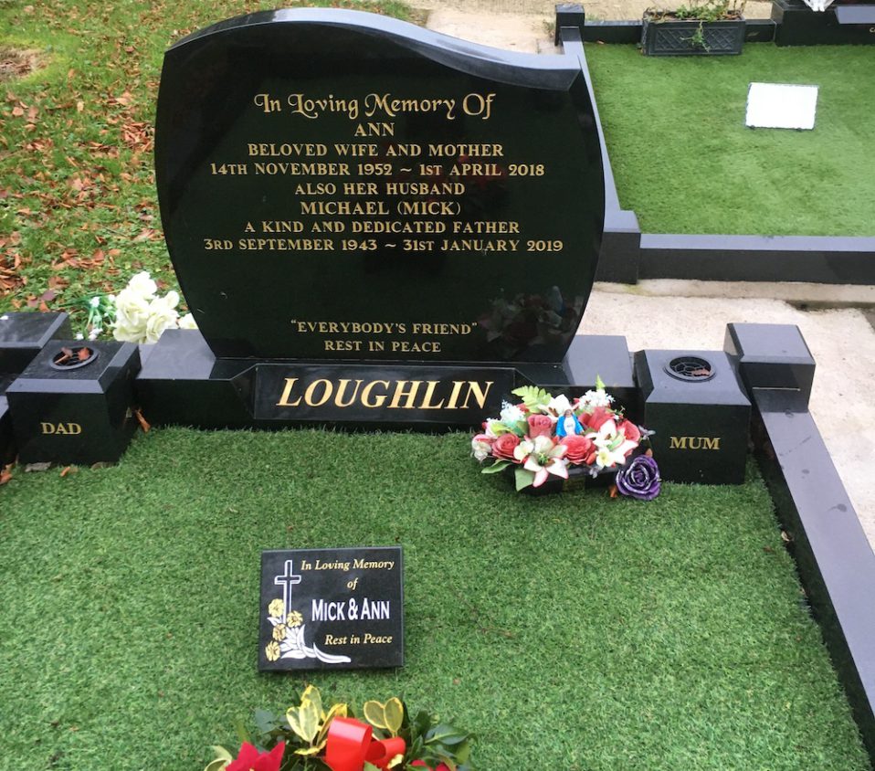 Grave theft Loughlin Tynan