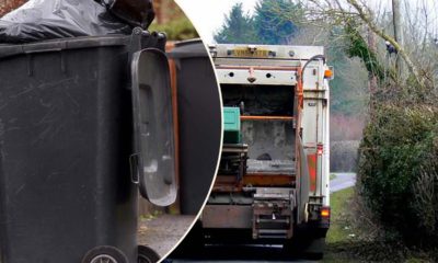Bin lorry collection rubbish