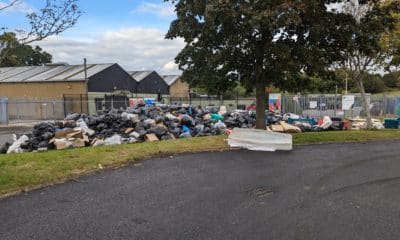 Rubbish piled high at Armagh amenity site