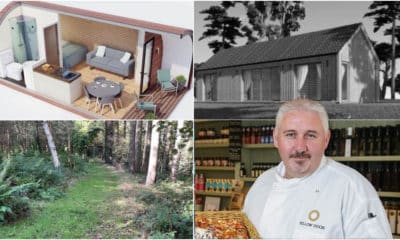 Award-winning chef Simon Dougan plans 'culinary' glamping pods at Portadown for 'foodie' tourists