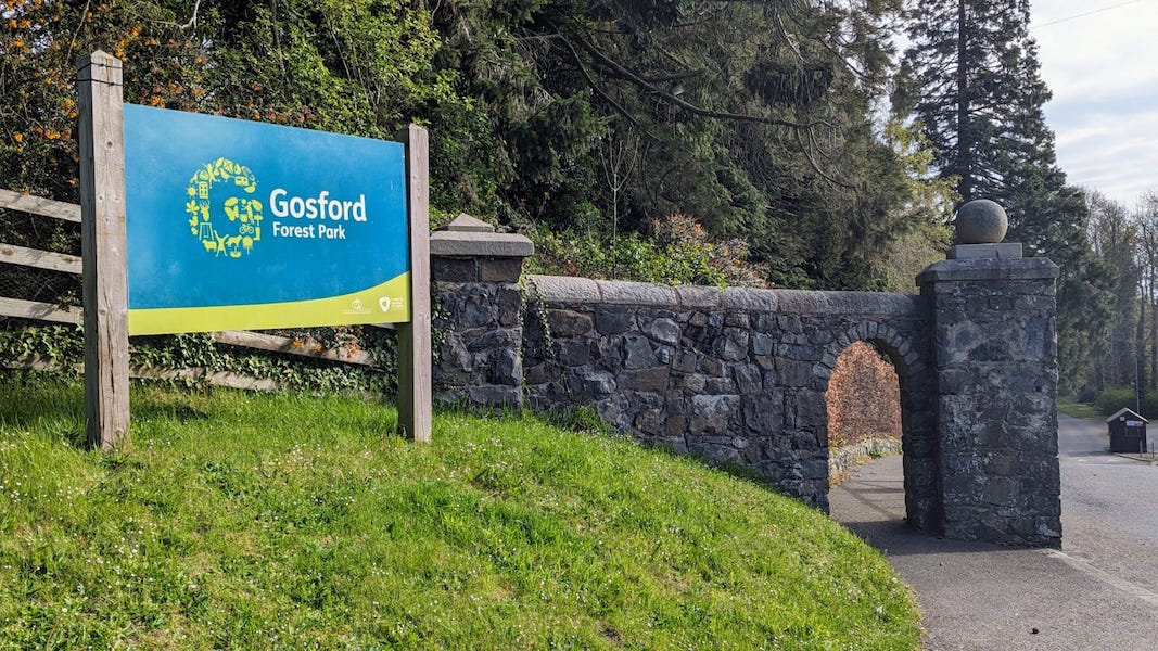 Gosford Forest Park entrance