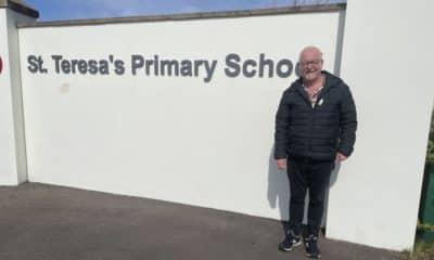 Liam Mackle at St Teresa's Primary School in Lurgan