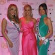 Miss Dungannon, Evie Judge, Miss NI Finalist, Maria McAvoy and Miss Gasworks, Molly Walker