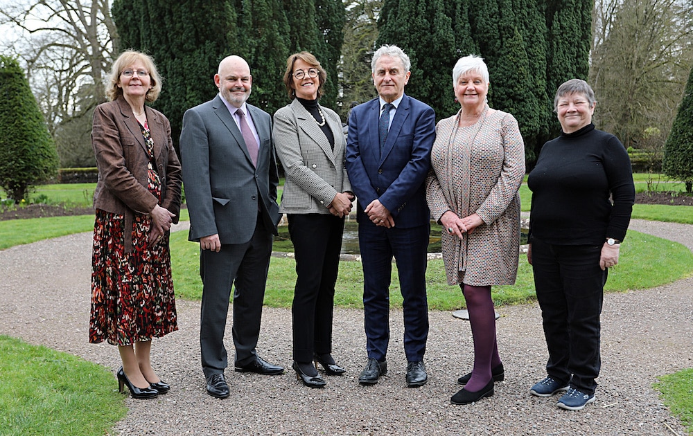 International Fund for Ireland board members pictured at their recent Board meeting in Monaghan