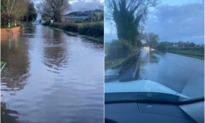 Ballycrummy Road Armagh flooding