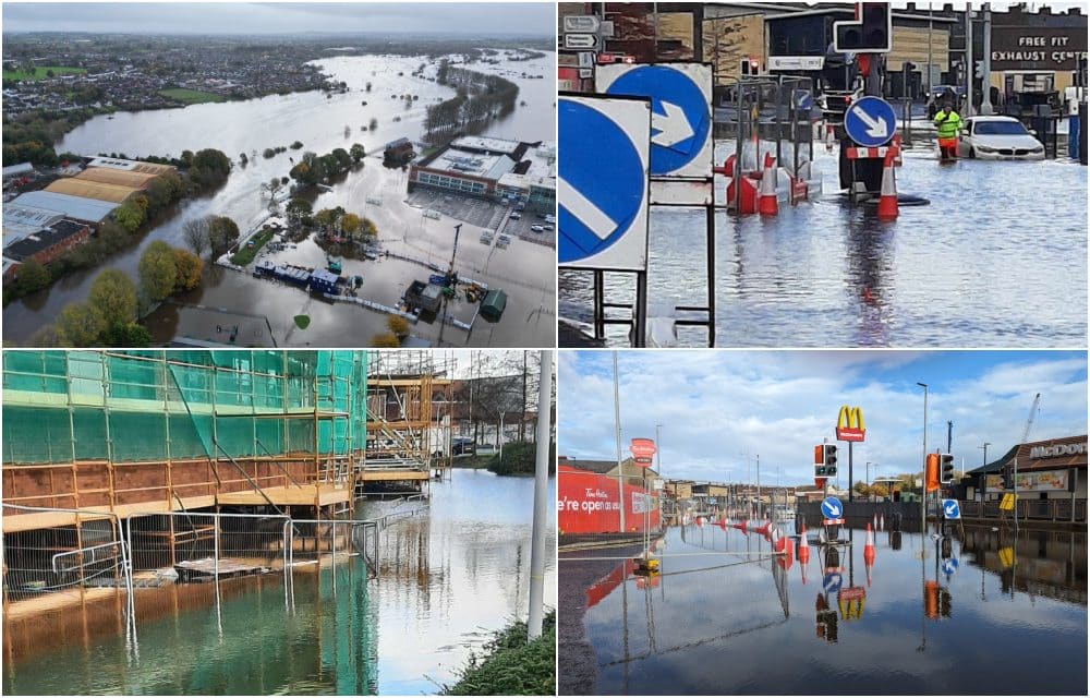 Severe flooding in Portadown