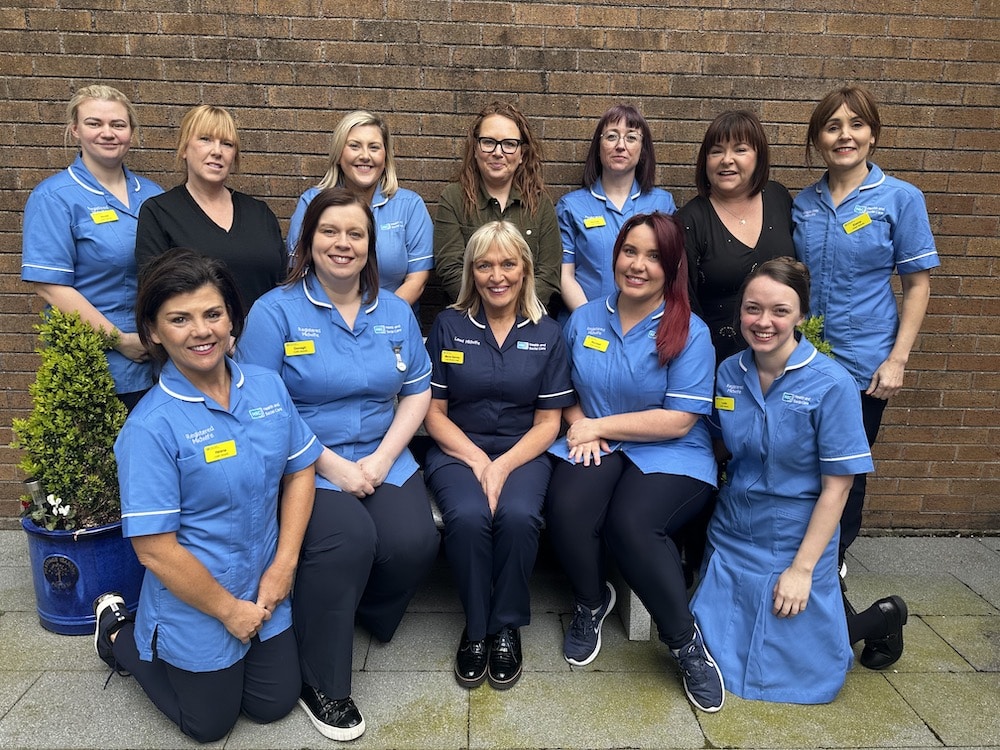 Team Sapphire and Midwifery colleagues
